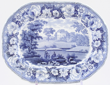 Meat Dish or Platter small Near Patterdale c1825